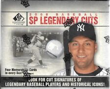 2008 SP Legendary Cuts baseball sealed hobby box