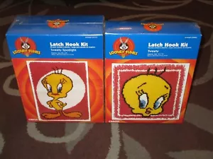 Lote de 2 kits de gancho de pestillo con focos Looney Tunes Tweety y Tweety CARON *NUEVO* - Imagen 1 de 10