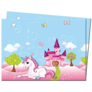 Unicorn Table Cover 180 x 120 cm Plastic Party Tablecloth - Picture 1 of 1