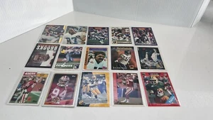 Vintage FOOTBALL CARD NFL LOT Of 15 Cards Get What Is In The Pictures Listed - Picture 1 of 17