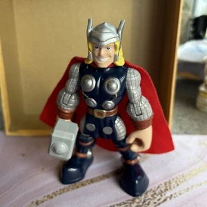 Rare Thor 5" Arm Action Cloth Cape Hasbro 2012 Marvel and Subs 5" Action Figure - Picture 1 of 4