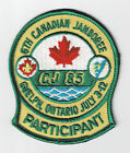 1985 SCOUTS OF CANADA - 6th Canadian Scout Jamboree Official Participants Patch