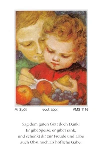 Quadri diligenti immagine sacra immagine preghiera Spötl" Holy card Ars sacra" 10431" - Foto 1 di 1