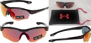 UNDER ARMOUR 70 $ Sport-Sonnenbrille Playmaker YARD JR. schwarz-rot Infrarot Muli - Bild 1 von 6