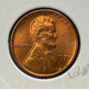Lincoln 1953 1¢ rojo BU K28 - Imagen 1 de 2