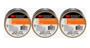 3M Professional Grade 33801 High Temperature Flue HVAC Tape 1.88in x 30ft 3 Pack - Picture 1 of 3