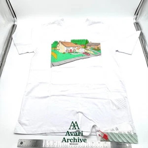 Off White Architecture Simpsons Graphic Tee Men’s Size Large - Picture 1 of 8