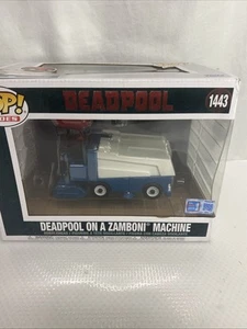 Funko Pop! Super Deluxe: Marvel - Deadpool on a Zamboni Machine 1443 - NYCC EXC. - Imagen 1 de 7