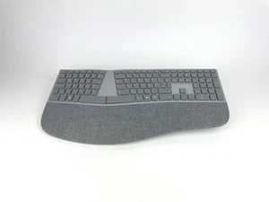 Clavier Microsoft Surface Alcantara Gris Clavier Ergonomique QWERTZ Keyboard - Photo 1/13