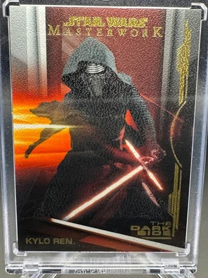 Kylo Ren /25 Canvas - 2019 Topps Star Wars Masterwork #DS-5 - Image 1 of 2
