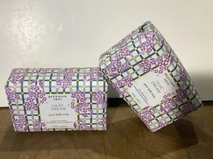 BEEKMAN 1802 Lilac Dream Goat Milk Soap 9-oz Bar X2 ~ NEW - Picture 1 of 5