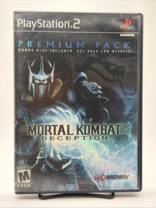 Mortal Kombat: Deception - Premium Pack PS2 PlayStation 2 - Nur Hülle Box - Bild 1 von 5