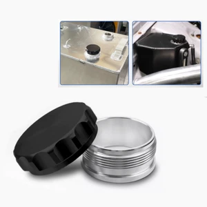 1.5 Inch Weld Gas Aluminum Alloy Fuel Cap with Weld On Filler Neck Oil Tank Cap - Picture 1 of 10