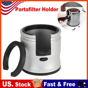 Coffee Tamping Station Portafilter Holder Espresso Coffee Tamper Mat Adjustable - Picture 1 of 15