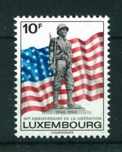 Luxembourg 1984 40th Anniversary of Liberation stamp. MNH. Sg 1144 - Picture 1 of 2
