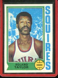 1974 Topps Basketball # 188 Roland Taylor (NM-MT) Near Mint to Mint - Picture 1 of 2
