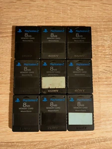 SONY PLAYSTATION 2 PS2 MEMORY CARD ORIGINALE - Foto 1 di 2