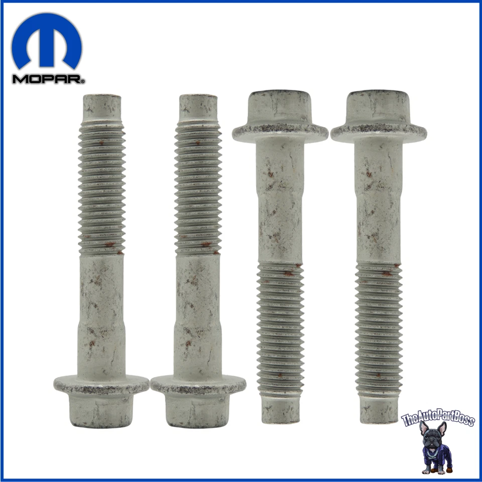 4 pernos de cabeza de brida hexagonal, montaje OEM Mopar 6505935AA 06505935AA Foto 1 de 4