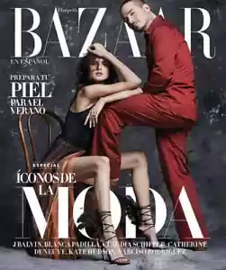 Harper's Bazaar en Espanol Julio 2018 J Balvin Blanca Padilla Spanish Español - Picture 1 of 1