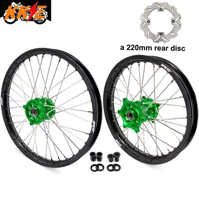 Juego de llantas KKE 21/19 CNC para moto de cross para Kawasaki 1993-2002 KX125 KX250 Foto 1 de 4
