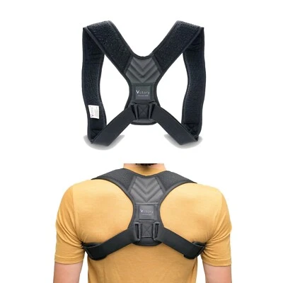 Correttore Posturale Fascia Spalle Schiena Uomo Donna Tutore Correggi Cifosi - Immagine 1 di 4