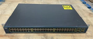 Cisco Catalyst (WS-C3560-48TS-S) 48-Ports Rack-Mountable Switch Managed - Picture 1 of 5