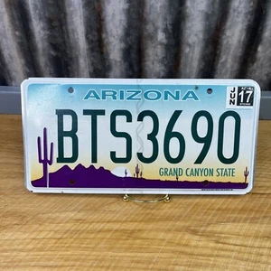 Arizona State License Plate Tag Man Cave Decoration Craft Expired 6/17 BTS3690 - Picture 1 of 4