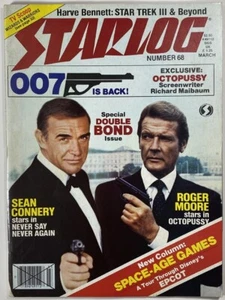 Starlog Magazine #68 MARCH 1983 JAMES BOND COVER - Picture 1 of 1
