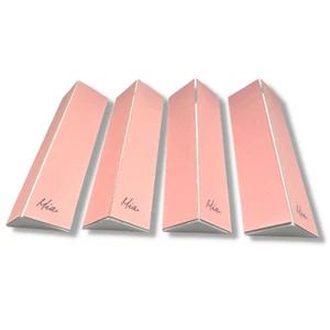 Mia Beauty Delta™ Foam Nail Files Isosceles Triangular Shaped - pink 4PCS - Picture 1 of 7