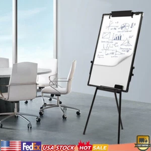 36 x 24 Inch Adjustable Whiteboard Easel Magnetic Dry Erase Board Bulletin Board - Picture 1 of 13