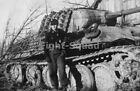 WW2 Photo Picture German Tank Panther Ausf G Panzer Div Totenkopf 1511