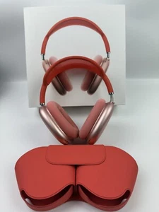 Apple AirPods Max Wireless Over-Ear Headset - Pink Rose Gold w/ Travel Case - Photo 1 sur 8