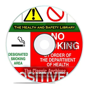 8,500+ Printable Health And Safety OSHA Warning Signs & Posters on CD - Picture 1 of 1