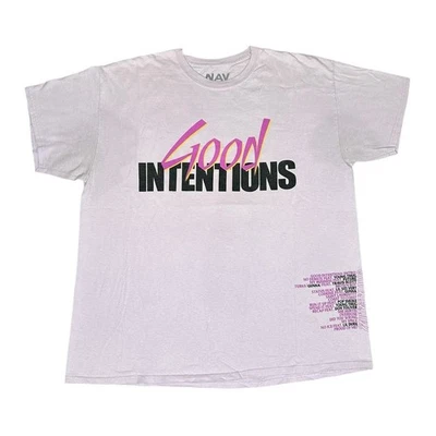 Camiseta de rap Vlone Nav Good Intentions talla XL Foto 1 de 4
