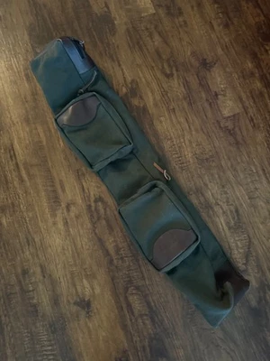 Orvis Leather & Canvas Fly Fishing Rod Carrying Case. 37”. - Image 1 of 4