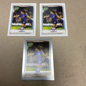 2025 Parkside NWSL Orlando Pride Player Angelina Common (2) Foil (1) Card - Bild 1 von 9