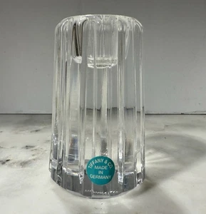 Vintage Tiffany & Co Made in Germany 3 Inch Crystal Candle Holder - Picture 1 of 6
