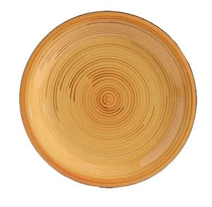 Better Homes and Gardens Festival 9” Dinner Plate 82979.12R Yellow Replacement - Picture 1 of 2