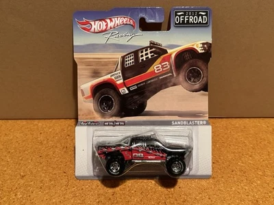 Camioneta Ford F-150 Raptor 2012 todo terreno carreras pilotos reales Hot Wheels Sandblaster Foto 1 de 4