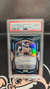 2022 Finest Star Wars Black Auto 1/10 First Order Stormtrooper Dante Briggins - Bild 1 von 4