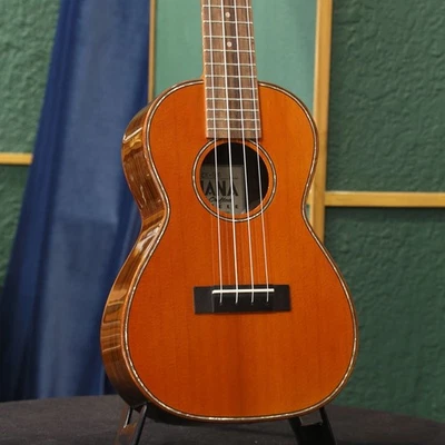 Ohana Ukuleles CK-50G Concert Ukulele Cedar Rosewood Single Plate Safely - Image 1 of 4