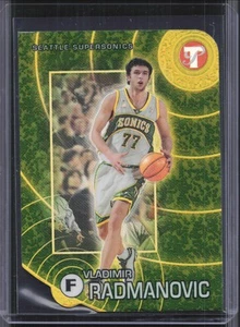 2002-03 Topps Pristine #7 Vladimir Radmanovic Refractors Gold #/99 - Picture 1 of 2
