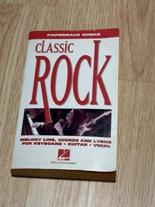 Vintage Classic Rock Paperback Songs Hal Leonard Songbook Keyboard Guitar Vocal - Picture 1 of 6