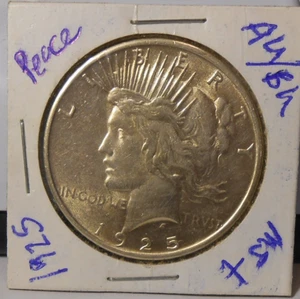 1925 P BU GEM PEACE SILVER DOLLAR UNC MS+ NICE CENTURION YOU GRADE - Picture 1 of 10