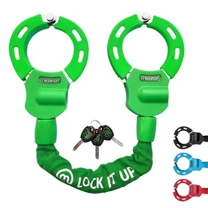 Mezelon Bicycle Lock, E Scooter Lock, High Security Locks, Handcuff Lock, Heavy - Picture 1 of 5
