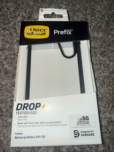 Funda Samsung Galaxy A54 5G Prefix Series - Cristal Negro (Negro/Claro), Ultra-Th - Imagen 1 de 1