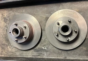Front Brake Rotors + Brake Pads Set for 1979 1980 AMC AMX 1979-1981 AMC Spirit - Picture 1 of 5