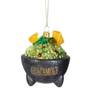 Ganz Guacamole Glas Weihnachtsschmuck 3,6 Zoll mehrfarbig - Bild 1 von 1