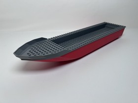 LEGO BOAT HULL - City Fire Boat Set 7906 Ship Only - 16inch RED 51x12x6
