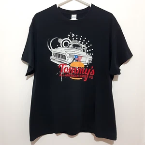 Tommy’s All American Burger Co. Shirt Mens Black Size Extra Large - Picture 1 of 5